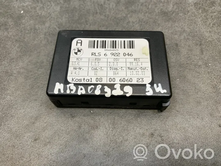 BMW 7 E65 E66 Sensore pioggia 6922046