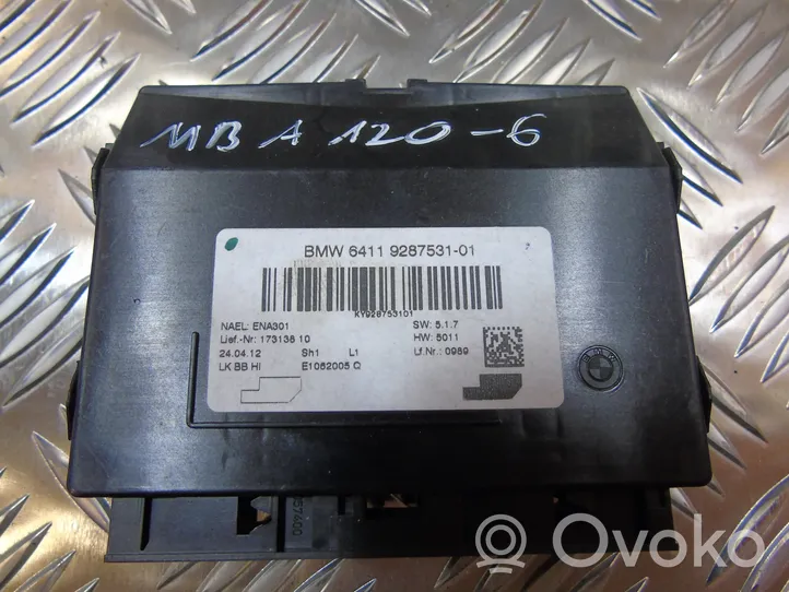 BMW 3 F30 F35 F31 Autres dispositifs 9287531