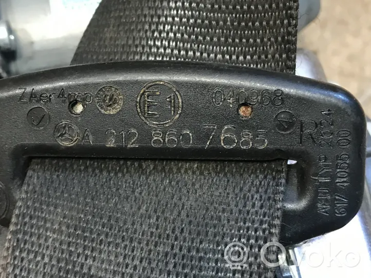 Mercedes-Benz E W212 Ceinture de sécurité avant A2128607685