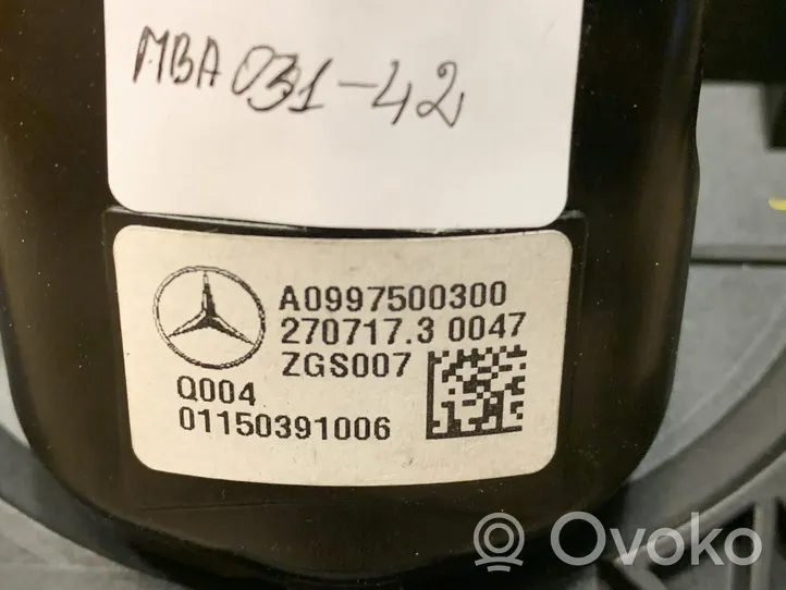 Mercedes-Benz E W238 Cámara del parachoques trasero A0997500300