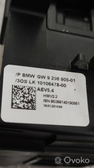 BMW 5 F10 F11 Sélecteur / levier de vitesse 9296905