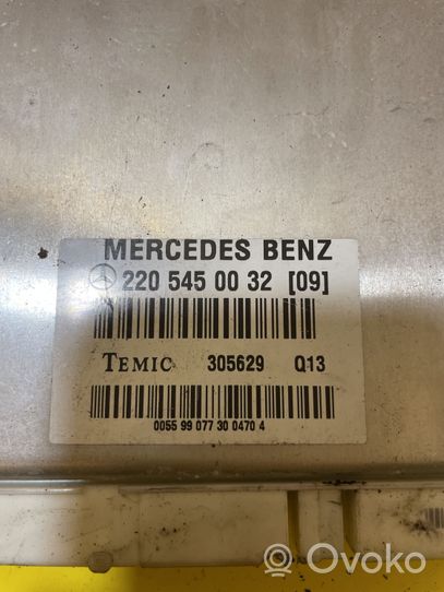 Mercedes-Benz S W220 Unidad de control ESP (sistema de estabilidad) 2205450032