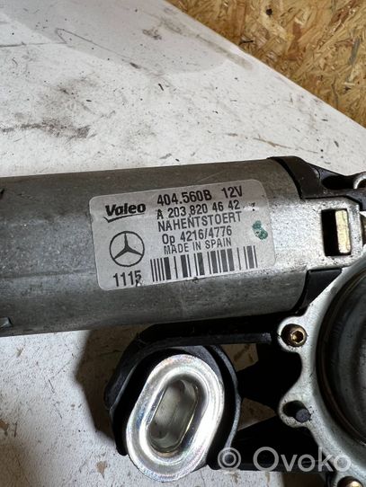 Mercedes-Benz C W203 Moteur d'essuie-glace arrière A2038204642