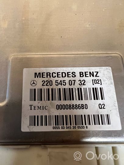 Mercedes-Benz S W220 Muut ohjainlaitteet/moduulit 2205450732