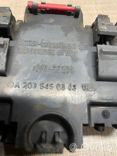 Mercedes-Benz C W203 Cavo positivo (batteria) A2035450803