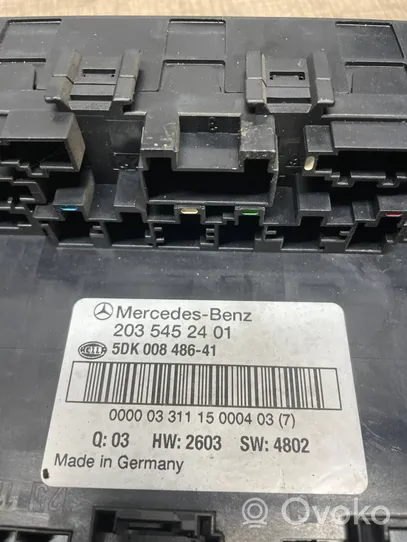 Mercedes-Benz C W203 Rėlių montavimo blokas A2035452401