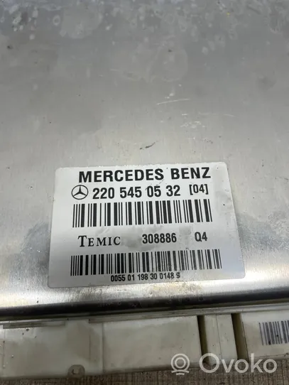 Mercedes-Benz S W220 Pakabos valdymo blokas A2205450532