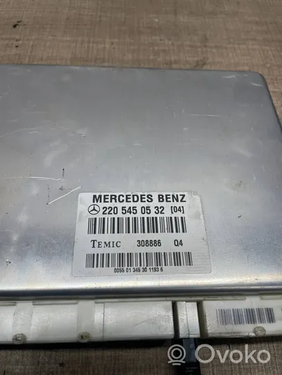 Mercedes-Benz S W220 Centralina/modulo sospensioni 2205450532