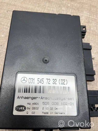 Mercedes-Benz C W203 Steuergerät/Modul für die Anhängerkupplung 0315457232