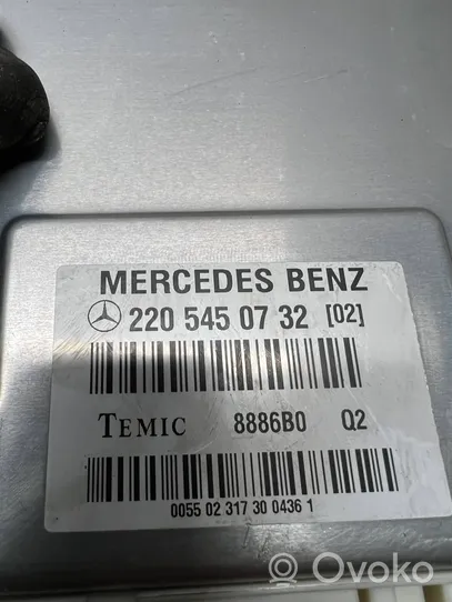 Mercedes-Benz S W220 Aktiivijousituksen ohjainlaite (ESP) A2205450732