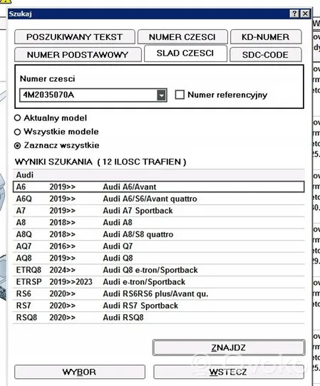 Audi Q7 4M Unità principale autoradio/CD/DVD/GPS 4M2035070A