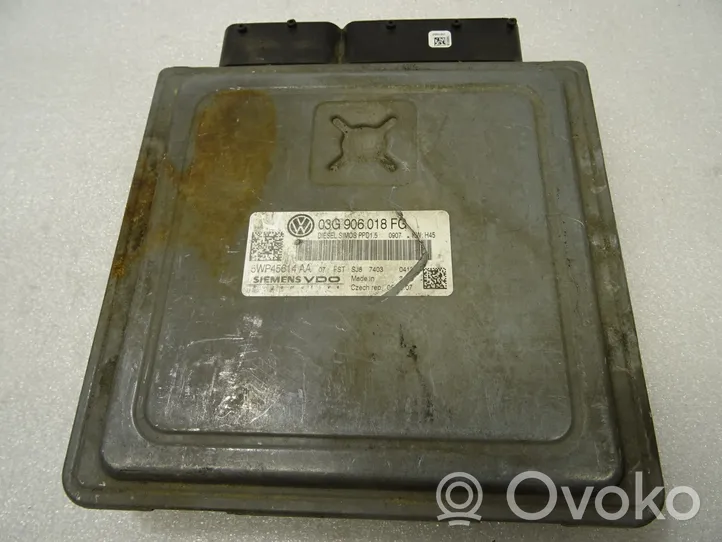 Volkswagen PASSAT B6 Motorsteuergerät ECU 03G906018FG