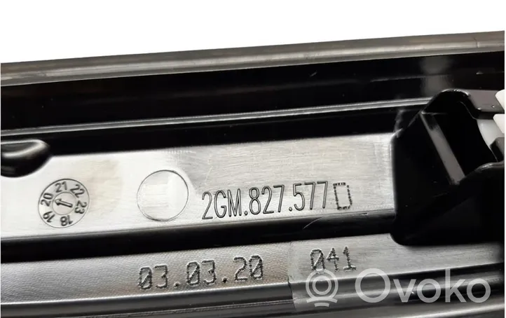 Volkswagen T-Cross Uchwyt / Rączka zewnętrzna otwierania klapy tylnej / bagażnika 2GM827578A