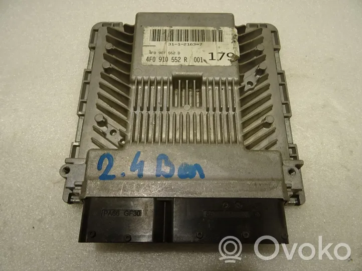 Audi A6 S6 C6 4F Centralina/modulo motore ECU 4F0910552R