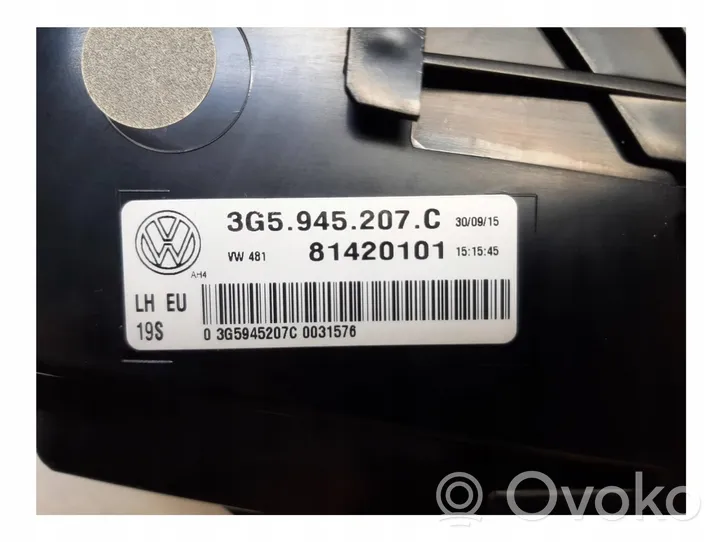 Volkswagen PASSAT B8 Lampa zderzaka tylnego 3G5945308E