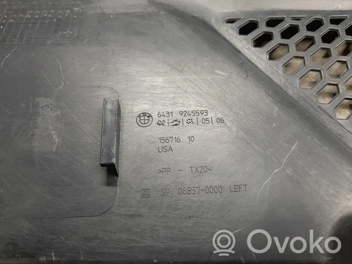 BMW X6 F16 Ohjaamon sisäilman mikrosuodattimen runko (osa) 64319245593