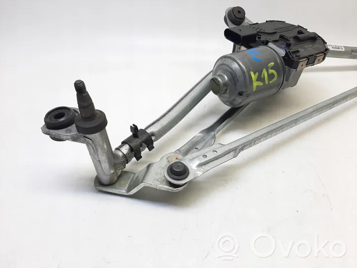 Volkswagen PASSAT B8 Front wiper linkage and motor 3G1955023B