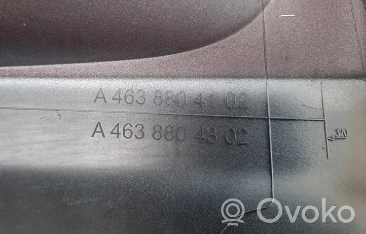 Mercedes-Benz G W463 Front fog light trim/grill A4638804102