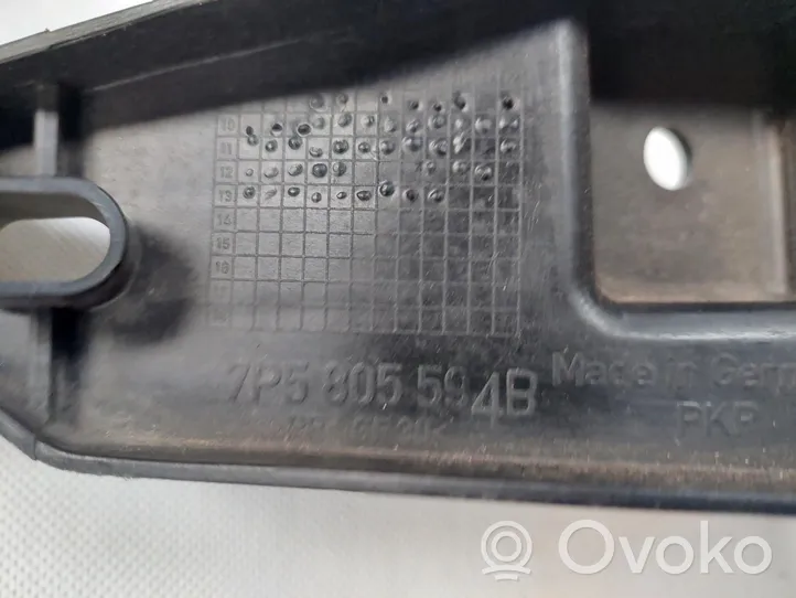 Porsche Cayenne (92A) Support de radiateur sur cadre face avant 7P5805594B
