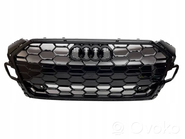 Audi A5 Maskownica / Grill / Atrapa górna chłodnicy 8W6853651BL