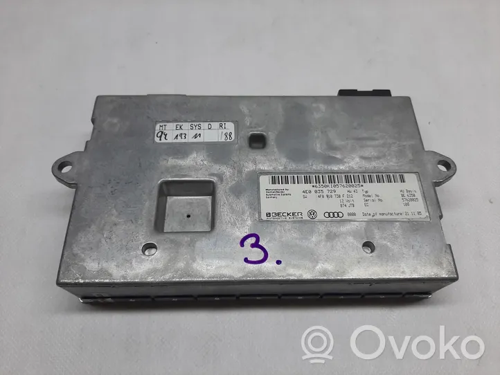 Audi A8 S8 D3 4E Interrupteur / bouton multifonctionnel 4E0035729