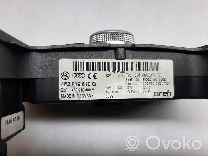 Audi A6 S6 C6 4F Interruttore/pulsante di controllo multifunzione 4F2919610Q