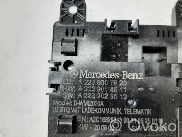 Mercedes-Benz S W223 Module de charge sans fil A2239007820