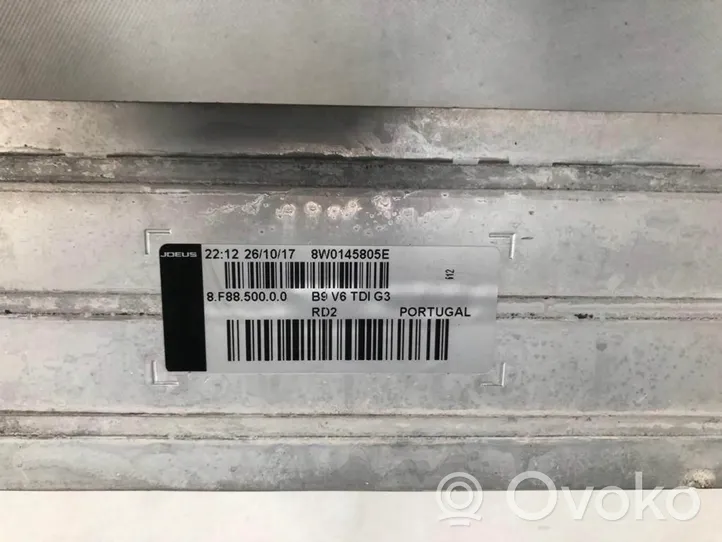 Audi A5 Chłodnica powietrza doładowującego / Intercooler 8W0145805E