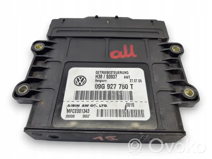 Volkswagen PASSAT B6 Module de contrôle de boîte de vitesses ECU 09G927750T