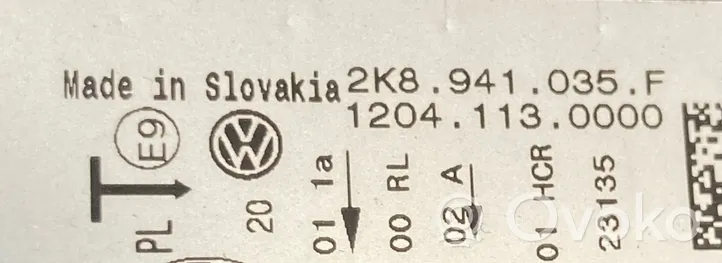 Volkswagen Caddy Priekšējais lukturis 2K8941035F