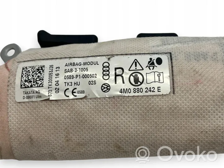 Audi SQ7 Poduszka powietrzna Airbag fotela 4M0880242E