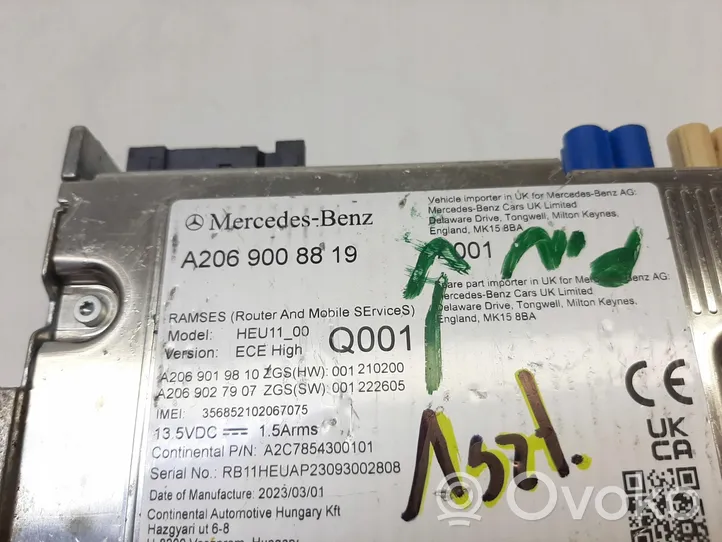 Mercedes-Benz C W206 Kiti valdymo blokai/ moduliai A2069008819