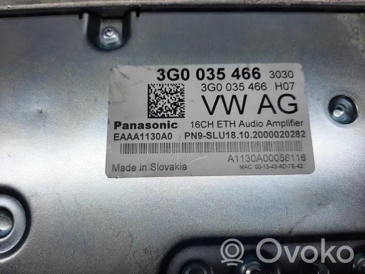 Volkswagen Arteon Wzmacniacz audio 3g0035466