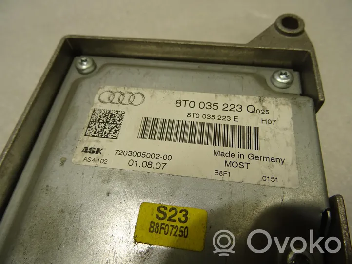Audi A5 8T 8F Amplificateur de son 8T0035223Q