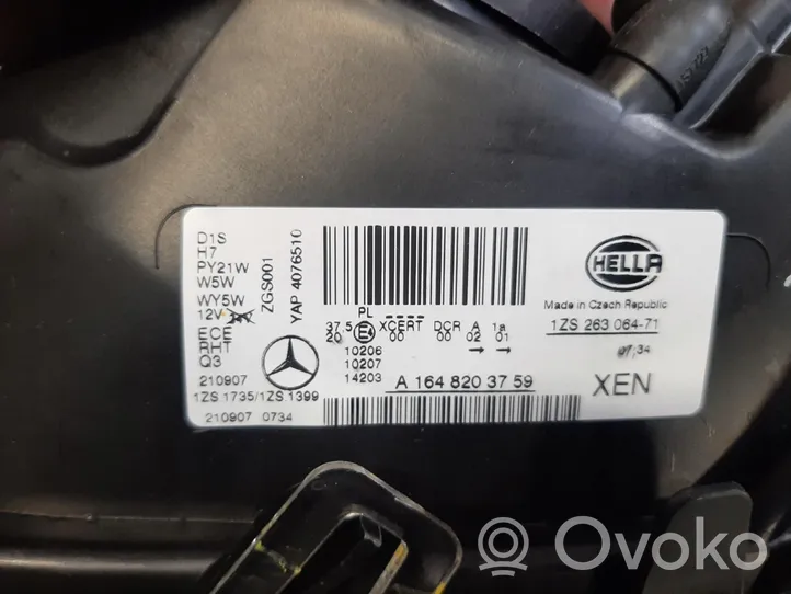 Mercedes-Benz ML W163 Передняя фара A1648203759