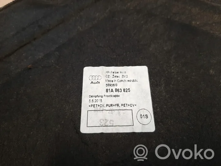 Audi Q2 - Isolante termico/insonorizzante vano motore/cofano 81A863825