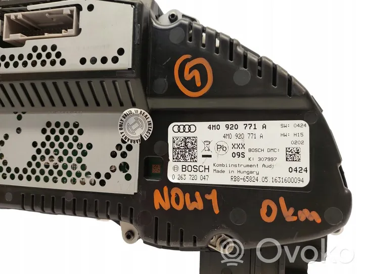 Audi Q7 4M Tachimetro (quadro strumenti) 4M0920771A