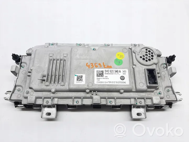 Volkswagen Golf VIII Tachimetro (quadro strumenti) 5H0920340A