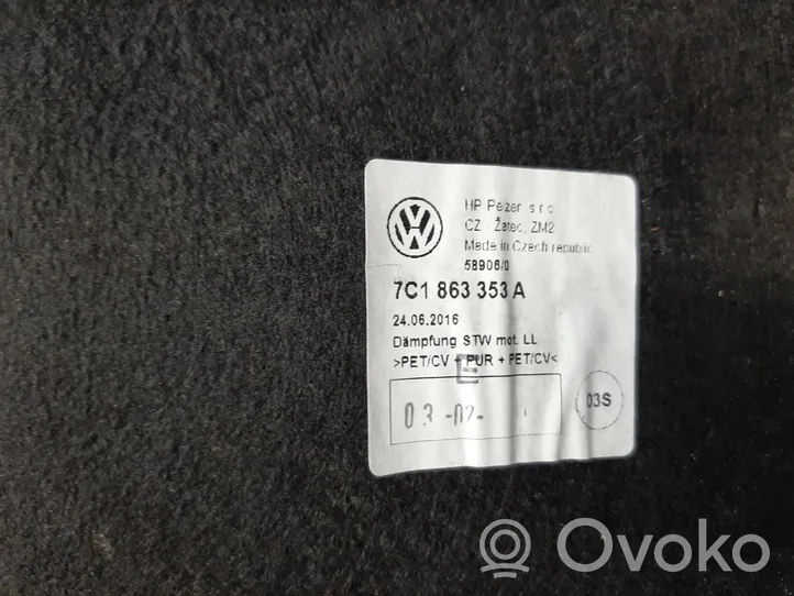 Volkswagen Crafter Isolation phonique avant 2D1863835E