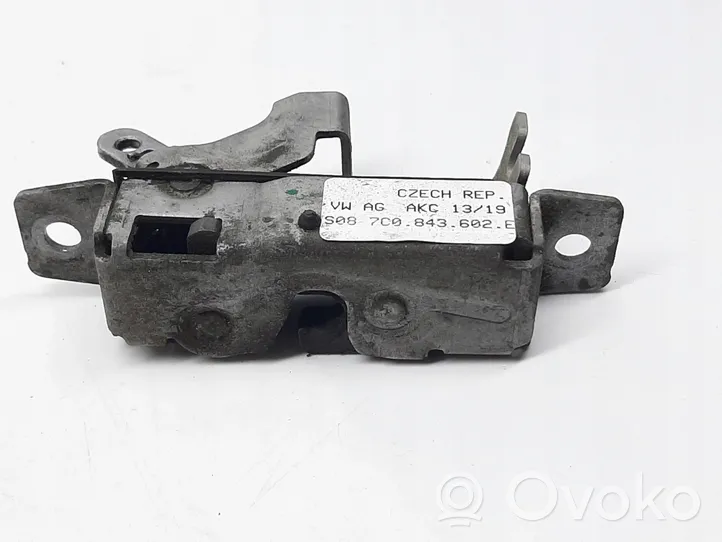 Volkswagen Crafter Front door lock 7C0843602E