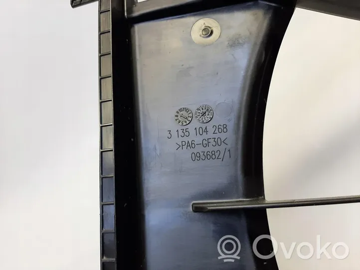 Mercedes-Benz C W206 Radiator cooling fan shroud A0999060202