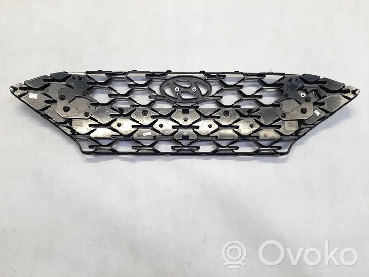 Hyundai i30 Grille calandre supérieure de pare-chocs avant 86350-S0510