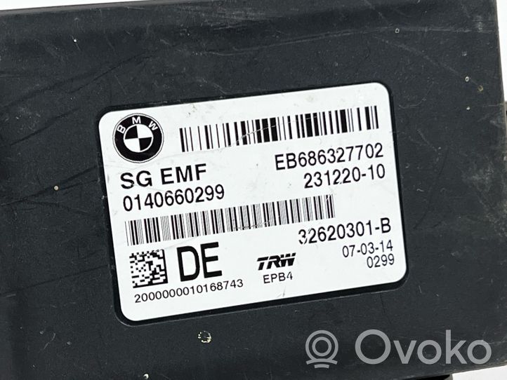 BMW 3 F30 F35 F31 Module de commande de frein à main 6863277