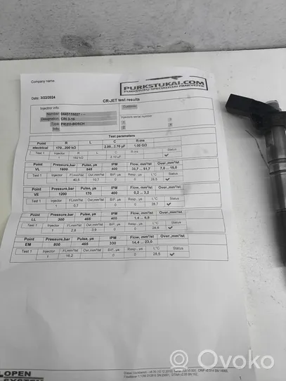 Mercedes-Benz CLK A209 C209 Injecteur de carburant A64207005887