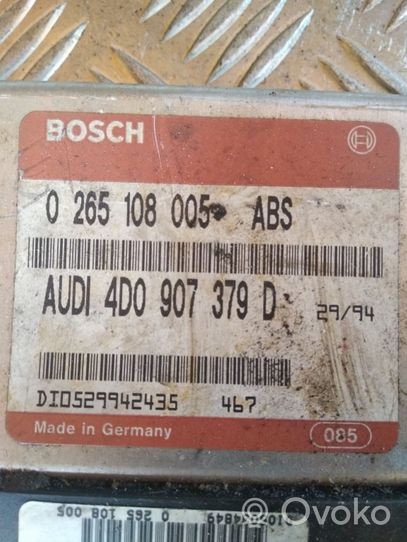 Audi A6 S6 C4 4A Sterownik / moduł ABS 0265108005