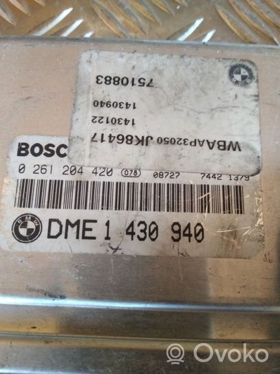 BMW 3 E46 Sterownik / Moduł ECU 0261204420