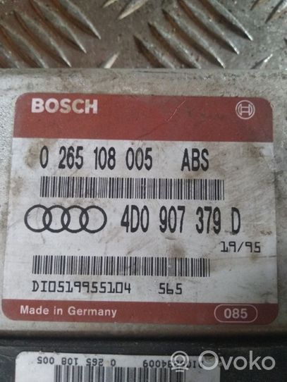 Audi A4 S4 B5 8D ABS-ohjainlaite/moduuli 0265108005