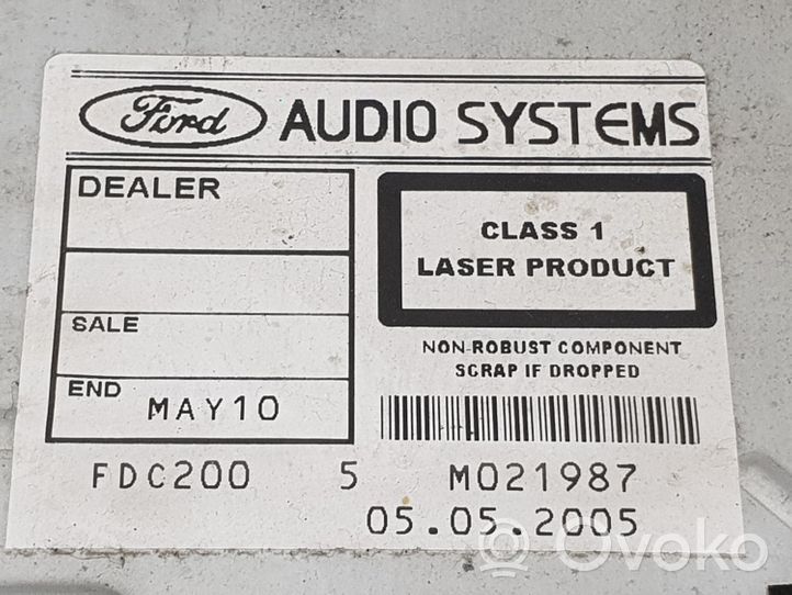 Ford Focus Radio/CD/DVD/GPS-pääyksikkö M021987