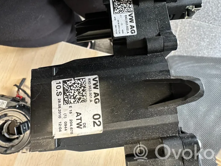 Audi A1 Wiper turn signal indicator stalk/switch 8X0953501A