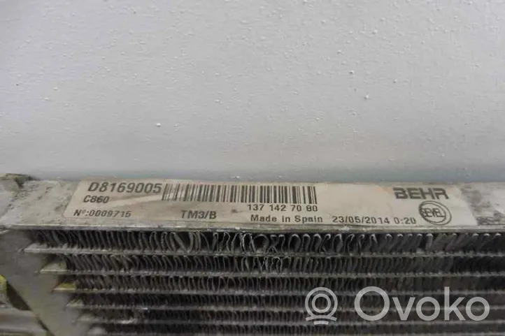 Fiat Ducato A/C cooling radiator (condenser) 1371427080